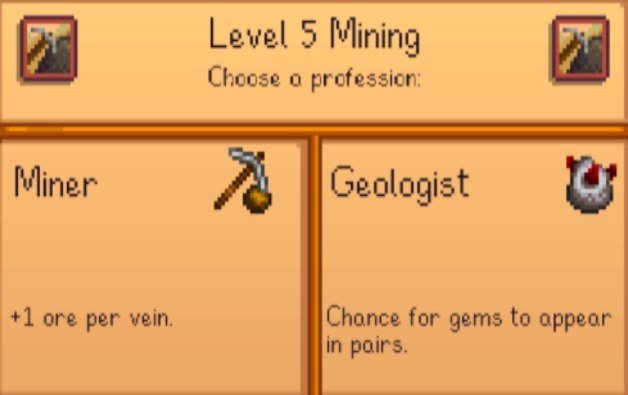 Stardew valley miner or geologist? Which one is Best