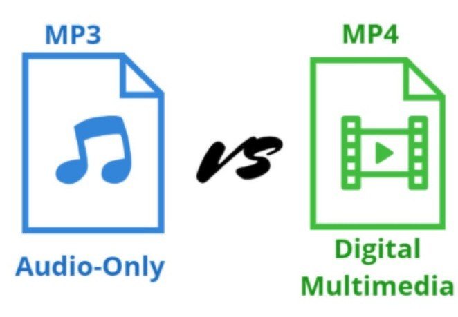 What’s the difference between mp3 and mp4? mp3 vs mp4