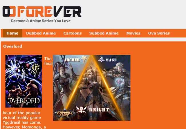 WCOforever Latest Features 2022: Watch anime and cartoons online