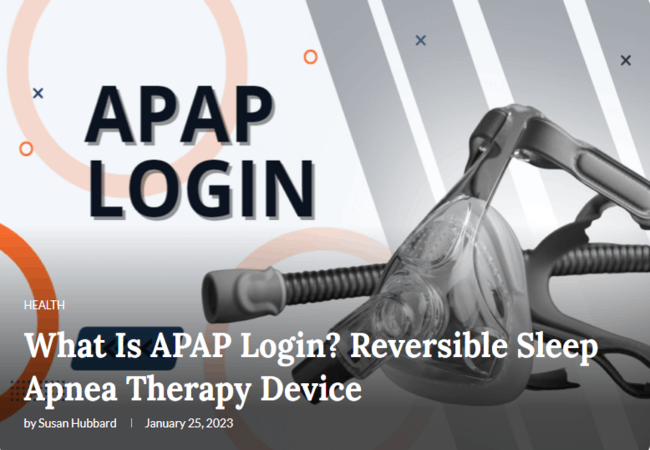 The Most Important T Positive Airway Pressure Machine(APAP Login)