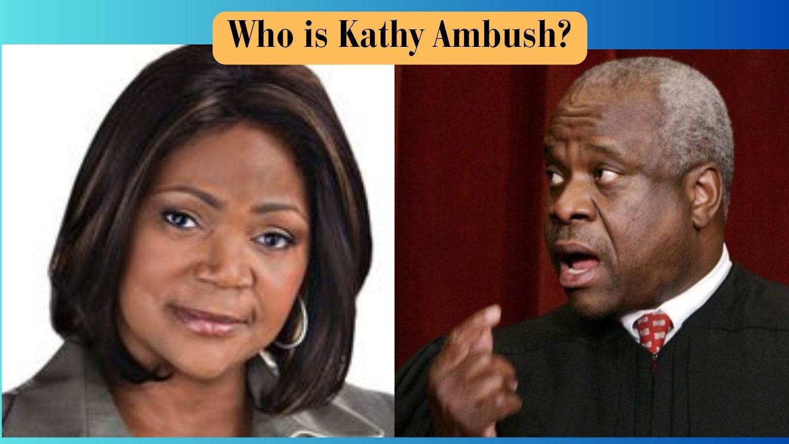 Who is Kathy Ambush? Untold story of ex-wife of current chief Justice USA  
